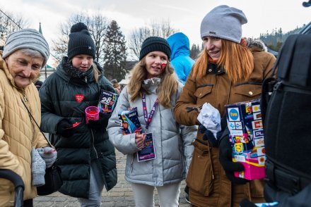 Wiślańscy wolontariusze WOŚP